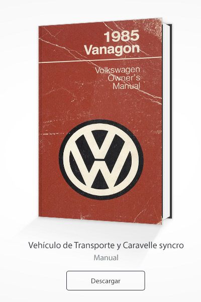 Manuales Volkswagen T3