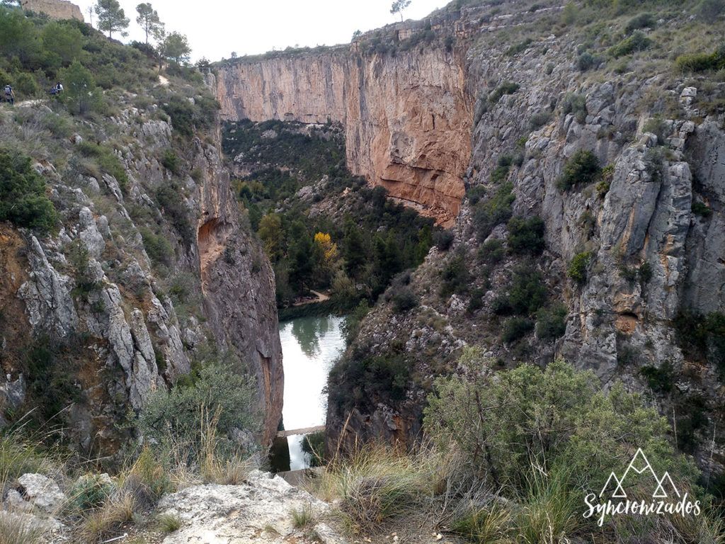 Cañon ruta de los puentes colgantes