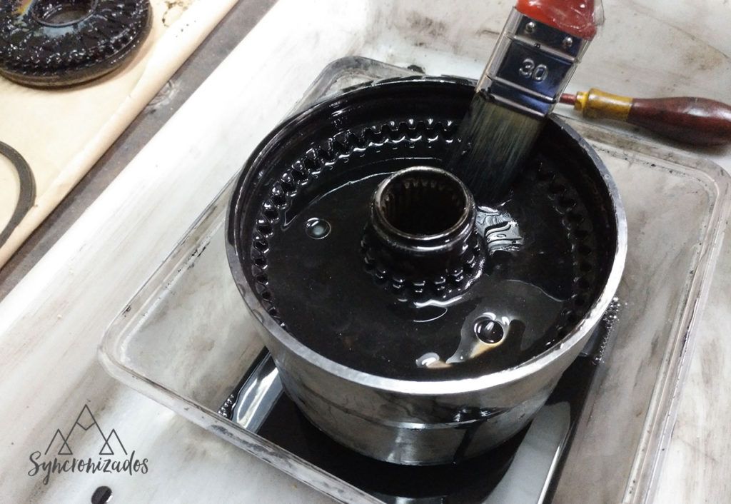 Disolvente en el viscoso