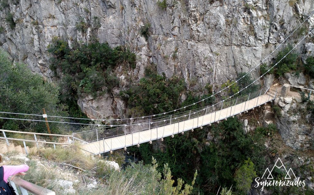 Puente colgante Chulilla