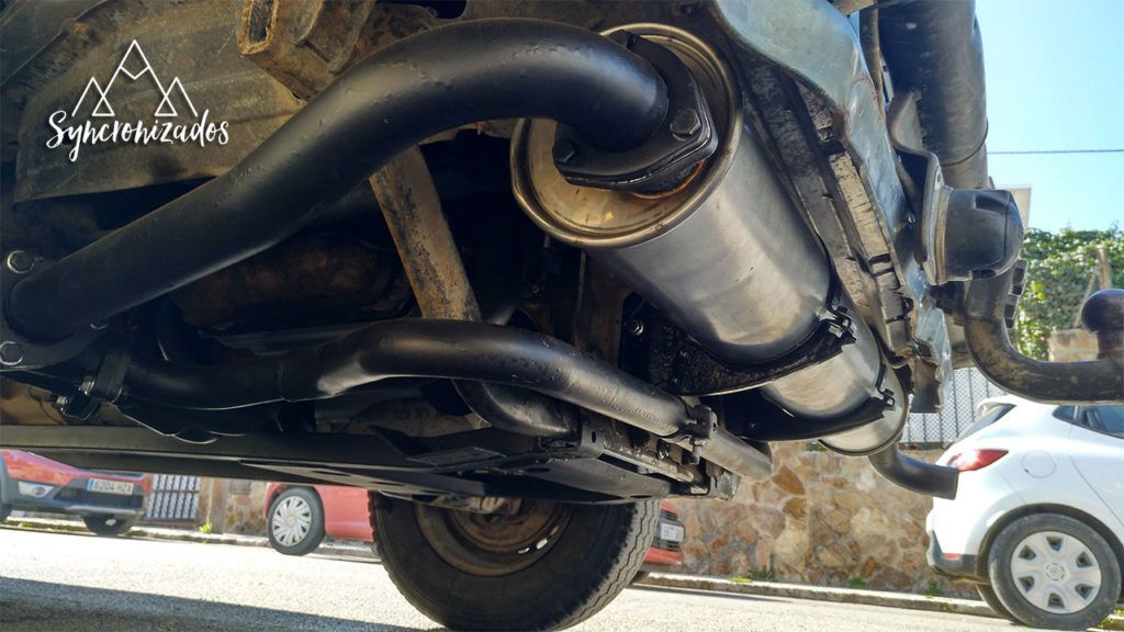 Línea de escape nueva Syncro