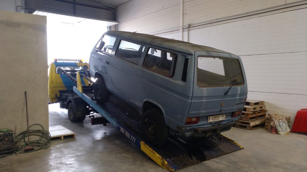 Furgoneta en La Cotxera Classic Garage