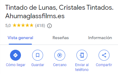 Tintado de lunas en Valencia