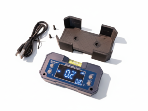 Inclinómetro con base imantada