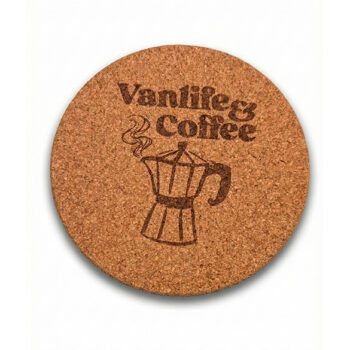 Salvamanteles corcho Vanlife camper